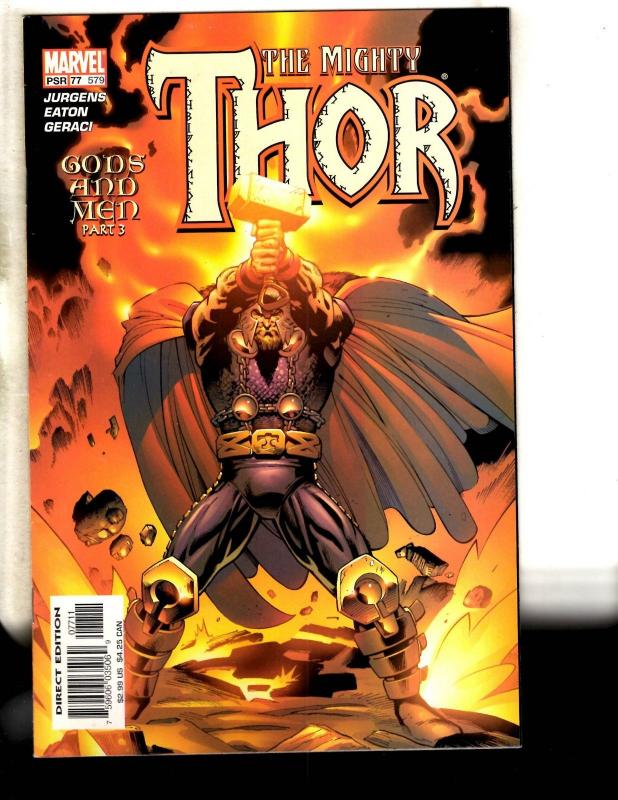 8 Mighty Thor Marvel Comic Books # 579 580 581 582 583 584 585 586 Loki MF20