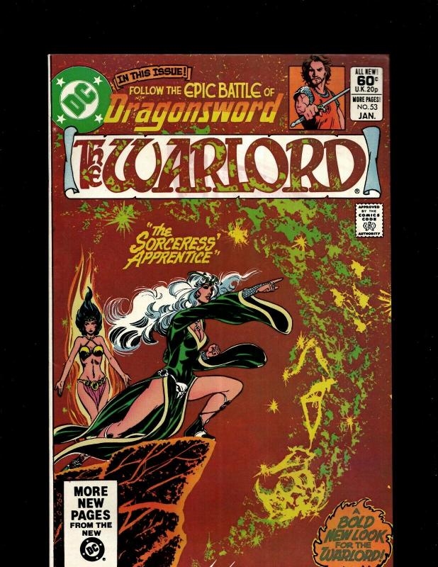 10 The Warlord DC Comic Books #52 53 54 55 56 57 58 59 60 61 JF12