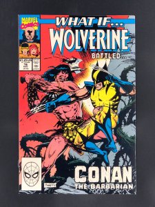 What if...? #16 (1990) First Battle of Wolverine vs Conan