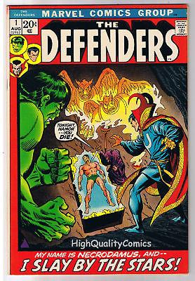 DEFENDERS #1, VF+/NM, Hulk, Dr Strange, Sub-Mariner, 1972, more in store