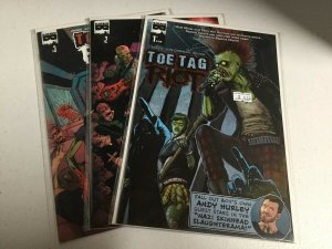 Toe Tag Riot 1 2 3 Nm Near Mint Lot B Black Mask Comics