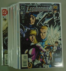Legionnaires run #0 to #81 - includes #79 to #81 - 62 different - 8.0 - 1993