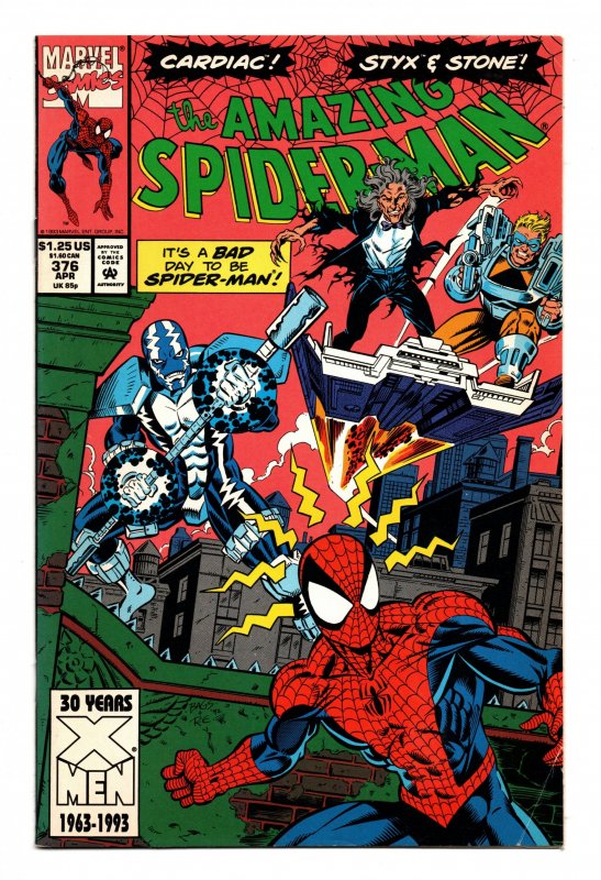 AMAZING SPIDER-MAN #376 (1993) MARK BAGLEY | DIRECT EDITION