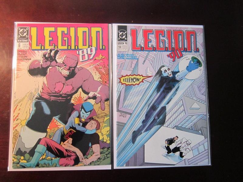 Legion (1989) Annual #1 + Legion (1989 1st Series) #3-6 + #13 - 9.0 - 1989-1990