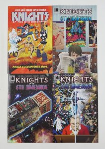 Knights of the 5th Dimension #1-4 VF/NM complete series Walter Flanagan set 2 3 