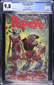 (2017) CLASSIC POPEYE #65 Len Danovich 1:10 Zombie Variant Cover