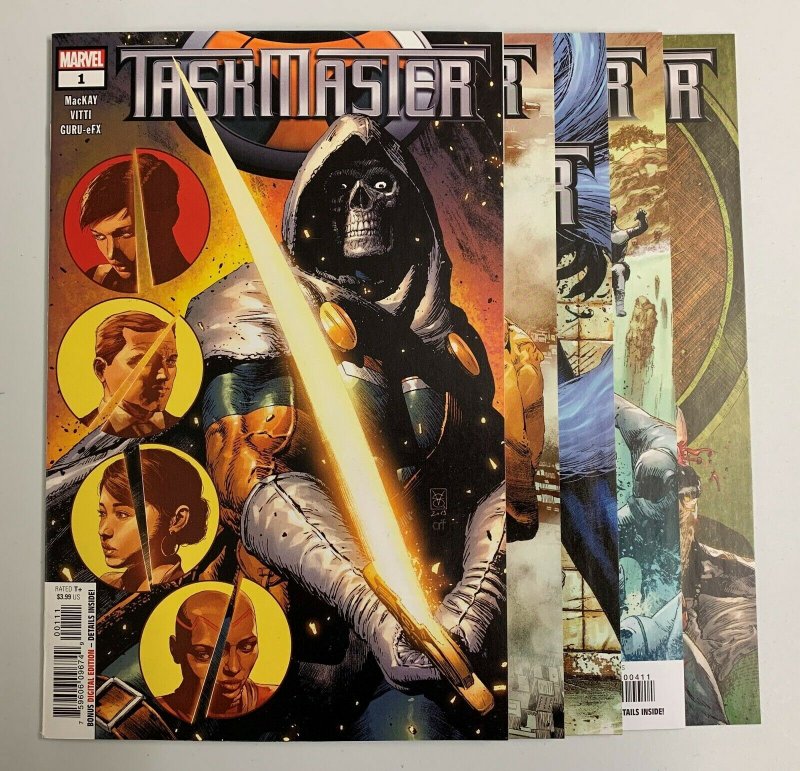 Taskmaster #1-5 (Marvel 2020) Jed MacKay (9.2+) 1st Taeguki/ Korean Taskmaster 