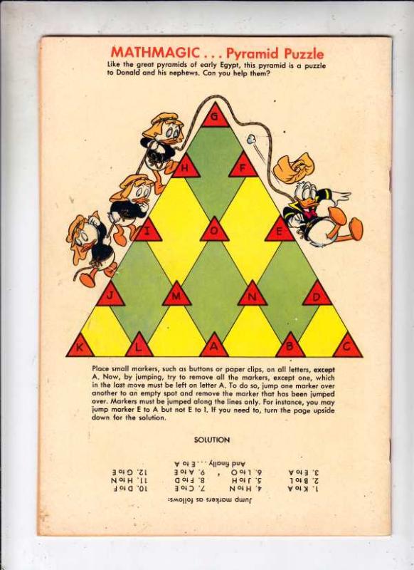 Four Color #1198 (Mar-61) VF High-Grade Donald Duck, Huey, Dewey, Louie, Uncl...