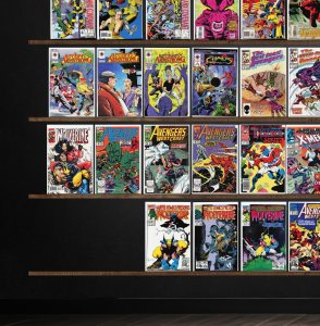 Huge Lot 150+ Comics with Avengers West Coast, West Coast Avengers & More!