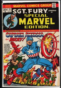 Special Marvel edition #11 (1973) Sgt. Fury