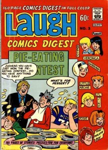 Laugh Digest Magazine #3 FN ; Archie | March 1976 Pie Eating Contest
