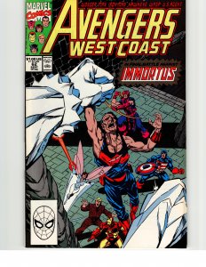 Avengers West Coast #62 (1990) West Coast Avengers / Avengers West Coast [Key...