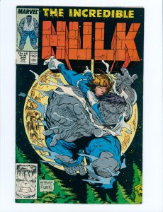 The Incredible Hulk #344 (1988) Classic Todd McFarlane cover art