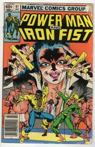 Power Man and Iron Fist #91 ORIGINAL Vintage 1983 Marvel Comics