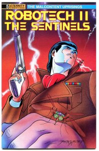 Robotech II The Sentinels The Malcontent Uprisings #5  Eternity Comics 1990