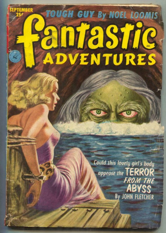 Fantastic Adventures Pulp September 1952- TERROR FROM THE ABYSS