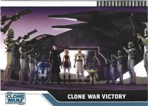 2008 Star Wars: The Clone Wars #89 Clone War Victory