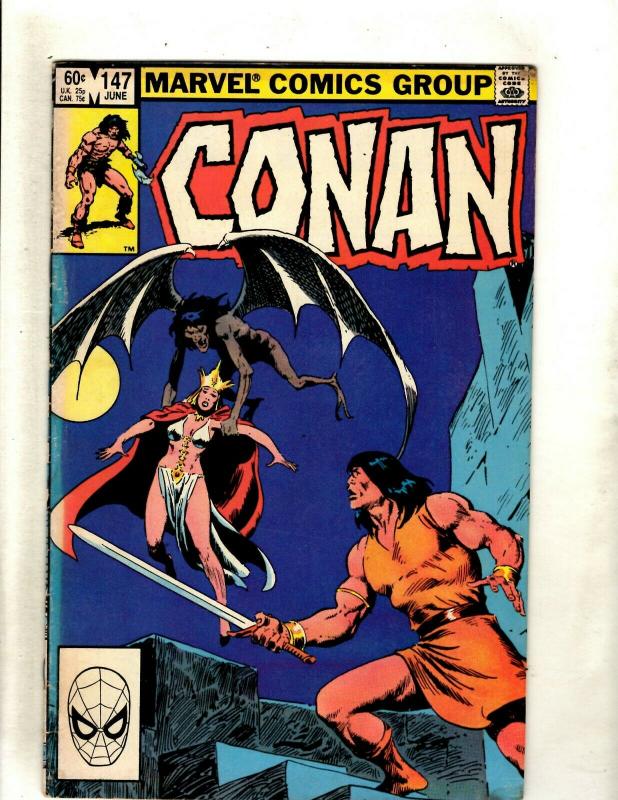 12 Conan Marvel Comics #147 159 168 174 187 202 207 212 213 215 216 217 J369