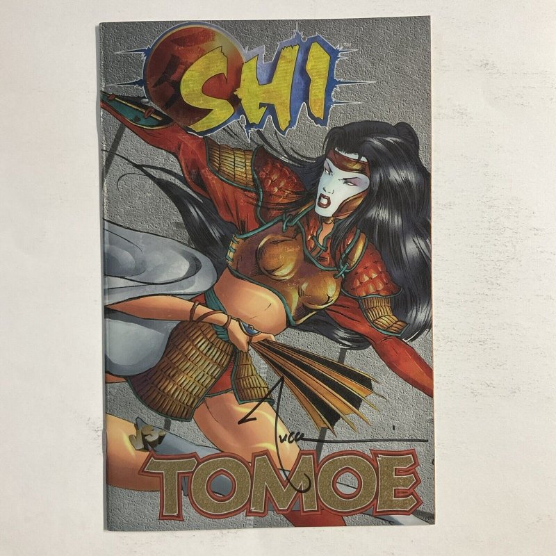 Shi Vs Tomoe 1 1996 Signed by Billy Tucci Crusade Comics NM near mint