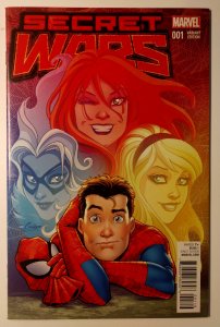 Secret Wars #1 (9.6, 2015) Conner Cover, 1st App God Emperor Doom