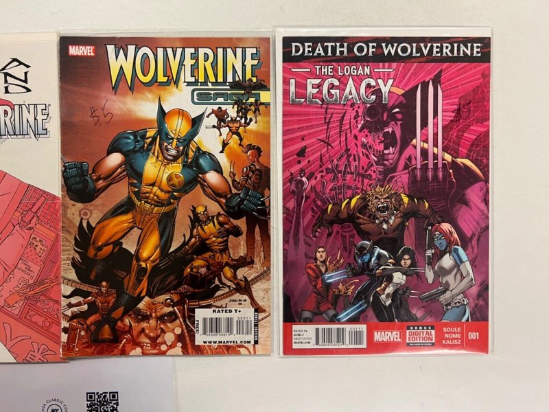 4 Wolverine Marvel Comic Books # 1 1 2 3 Defenders Iron Man Avengers 61 JS40