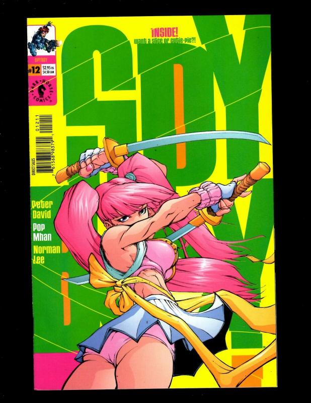 12 Spy Boy Dark Horse Comics #1 2 3 4 5 9 10 11 12 J54