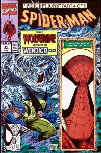 SPIDER-MAN Comic 11 — Peter Parker Todd McFarlane Wolverine — 1991 Marvel VF+