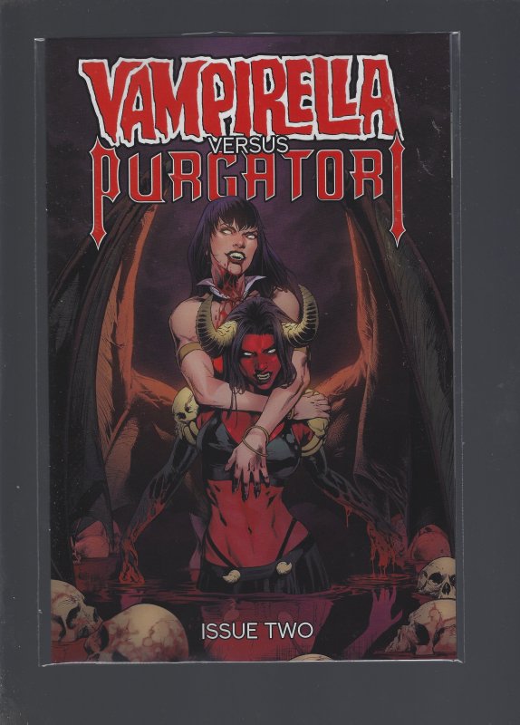 Vampirella VS Purgatori #2 Cover B