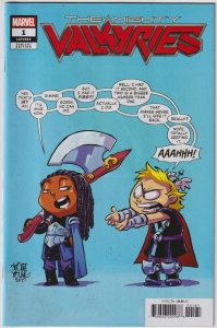 The Mighty Valkyries #1 Young Cover (2020) Valkyrie