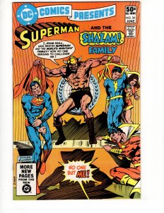 DC Comics Presents #34 The Shaxam family Bronze Age DC