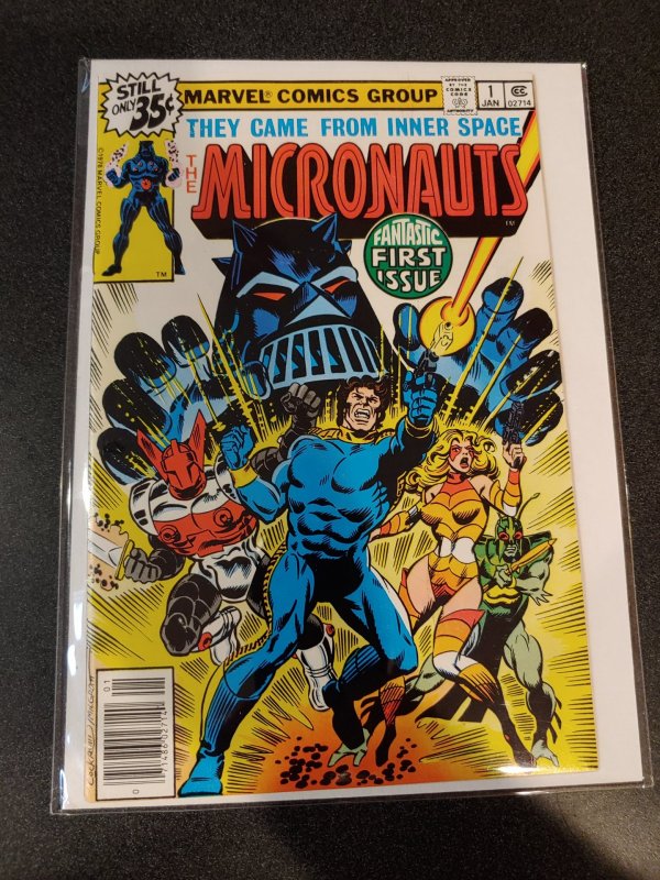 MICRONAUTS #1 HIGH GRADE