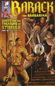 Barack The Barbarian: Quest For The Treasure Of Stimuli #4 FN ; Devil's Due | Ob