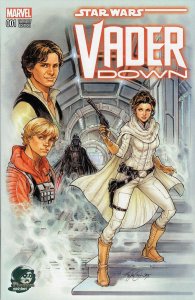 Star Wars: Vader Down #1S VF/NM ; Marvel | Phantom Variant