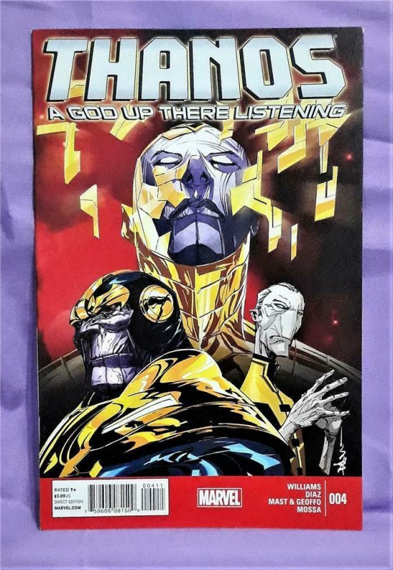 Rob Williams THANOS A God Up There Listening #1 - 4 Iban Coello (Marvel, 2014)!