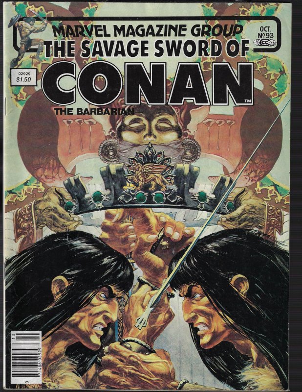 Savage Sword of Conan #93 (Marvel, 1983)