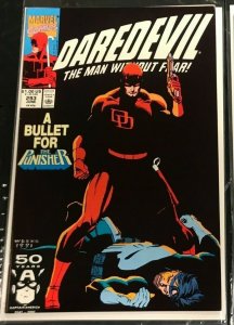 DAREDEVIL #293+301 2PC LOT (VF) A BULLET FOR PUNISHER!! 1991-92