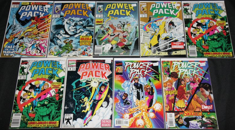 Marvel Copper Age POWER PACK 18pc Mid-High Grade Comic Lot VF-NM Old Store Stock