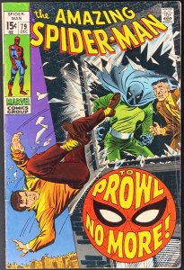 The Amazing Spider-Man #79 (1969) VG/FN 2nd Prowler