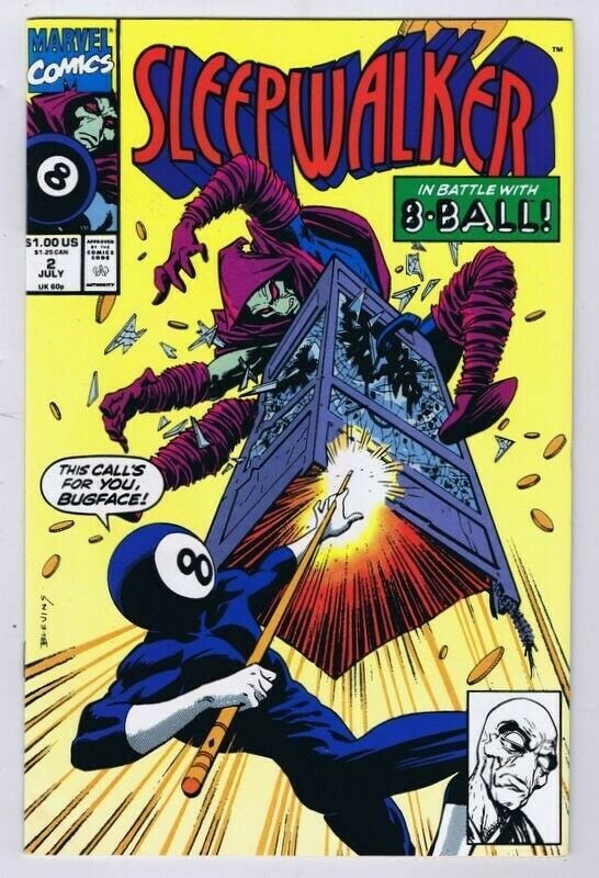 Sleepwalker #2 ORIGINAL Vintage 1991 Marvel Comics