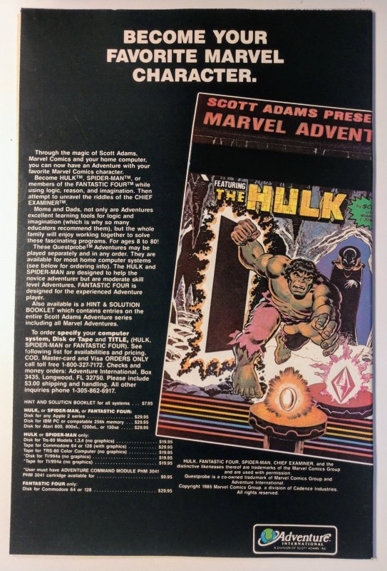 The Uncanny X-Men #205 (8.5, 1986) 1st cameo app Hope Summers