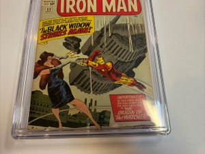 Tales Of Suspense (1964) # 53 (CGC 4.5 OWTWP) 2nd App Black Widow Origin Watcher