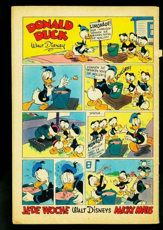 Mickey Maus #27 1962- Mickey Mouse and Donald Duck in GERMAN- G
