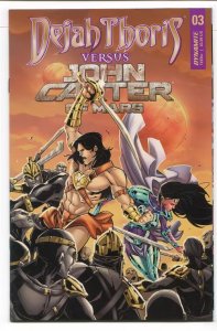 DEJAH THORIS VS JOHN CARTER OF MARS (2021 DYNAMITE) #3 VARIANT CVR C MIRACOLO