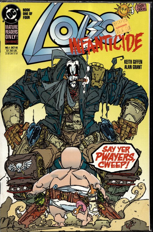 Lobo: Infanticide #1 (1992) Lobo
