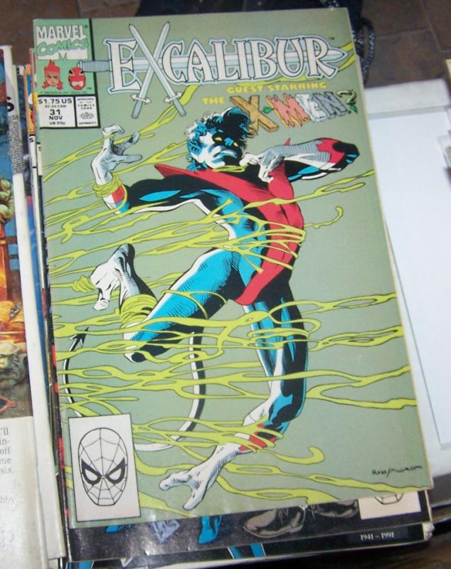 Excalibur # 31 NOV 1990, Marvel  PHOENIX NIGHTCRAWLER KITTY X MEN