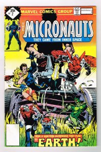 Micronauts #2 Whitman Cover (1979) -     ref: 02