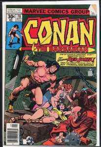Conan the Barbarian #78 (1977) Conan