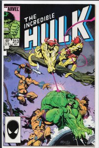 The Incredible Hulk #313 (1985) Hulk