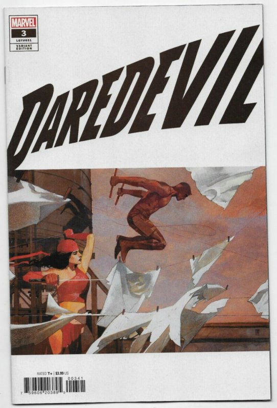 Daredevil #3 Marvel 2022 Alex Maleev 1:25 Incentive Variant