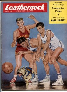 MAG: Leatherneck Marine Magazine 3/1952- Marilyn Monroe- 29 Palms